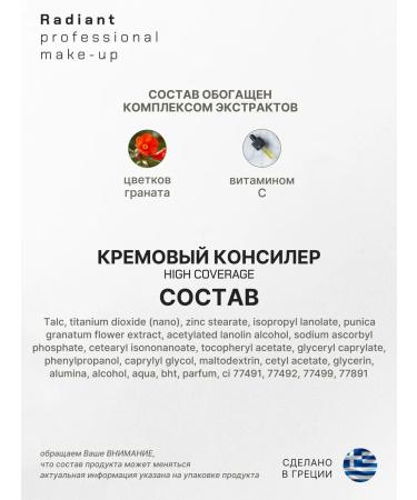 Radiant Professional Make-Up Compact powder persistent matting tone 4 peach beige - Buy Online on GoSupps.com