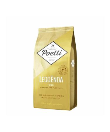 Poetti Ground coffee Leggenda ORO 100% Arabica 250 g x 2 pcs - Buy Online on GoSupps.com