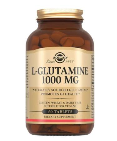 Home medicine cabinet Solgar L-l-lutamine table 1000 mg x60pcs