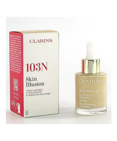 Clarins Haute Tenue Moisturizing tonal cream with light coating SPF 15 103n