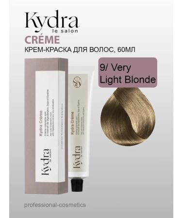 kydra Cream for hair Cream 9 Very Light Blonde
