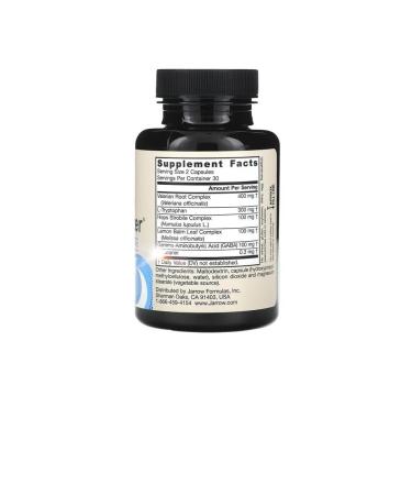 Jarrow Formulas Sleep additive Sleep Optimizer 60 vegetarian capsules - Buy Online on GoSupps.com