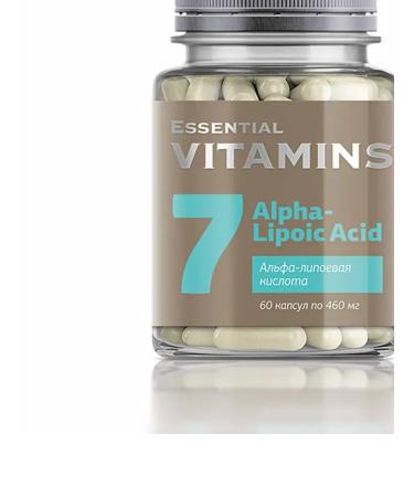 Siberian energy Essential Vitamins - Alpha -Lipoic acid 60 capsules