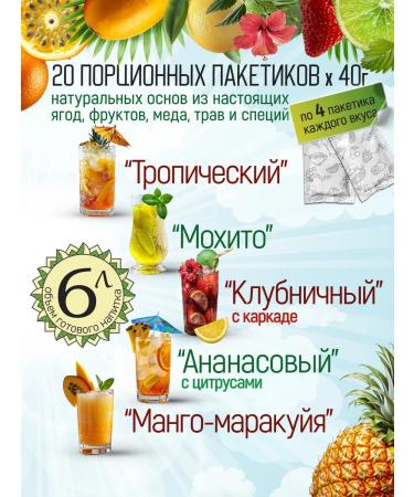 TeaWay Gift set Fruit drinks Assorted tastes of summer - Buy Online on GoSupps.com