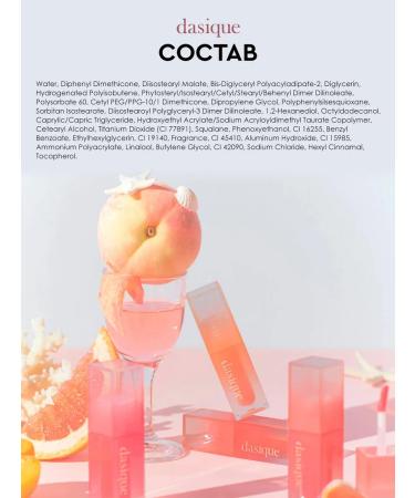 Dasique Tint for the lip Korean moisturizer Mango #01 - Buy Online on GoSupps.com