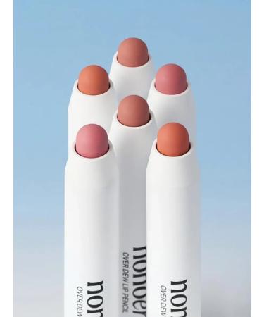 NONOER Lip pencil Over Dew Lip Pencil 002 suede Rosy Brown - Buy Online on GoSupps.com