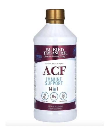 Buried Treasure ACF Immune Support 14 in 1 Liquid 496 ML USA - Buy Online on GoSupps.com