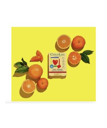 ChildLife Essentials Childlife Multi Vitamin SoftChew Gummies 27 Tabs Orange USA - Buy Online on GoSupps.com
