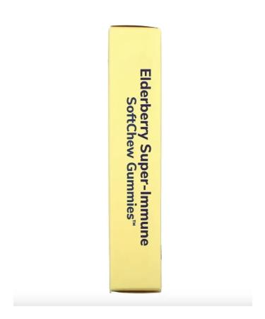 ChildLife Essentials Childlife Elderberry Super-Immune SoftChew 27 Gummies USA - Buy Online on GoSupps.com