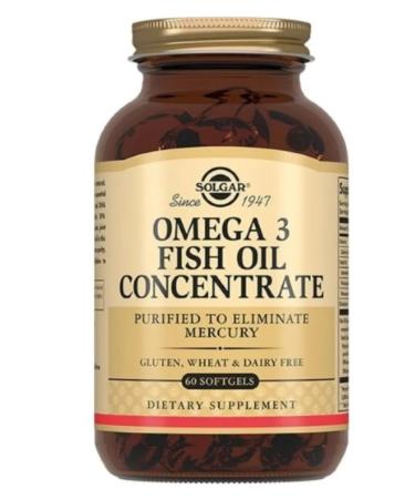 Home medicine cabinet Solgar concentrate of fish oil omega-3 caps x60pcs - Buy Online on GoSupps.com