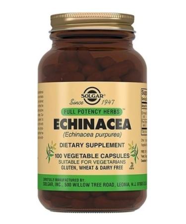Home medicine cabinet Solgar Echinacea Echinacea Purple caps x100pcs