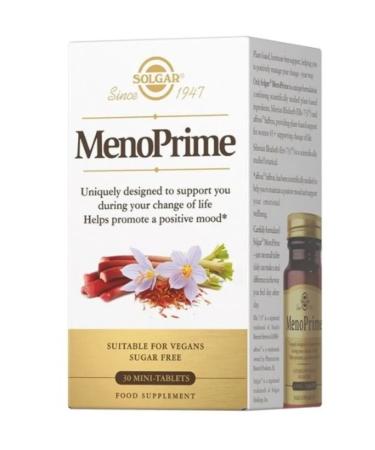 Home medicine cabinet Solgar Meno Prime Table x30pcs - Buy Online on GoSupps.com