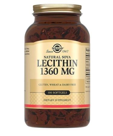 Home medicine cabinet Solgar natural soy soy lecithin caps x100pcs