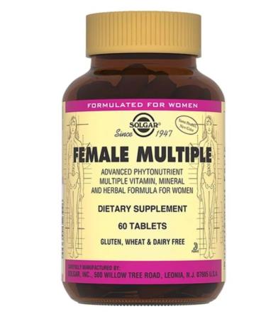 Home medicine cabinet Solgar multivitamin and min. Computer for women 60pcs - Buy Online on GoSupps.com