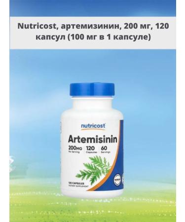 Nutricost Artemizinin 200 mg artemisinin 120 capsules