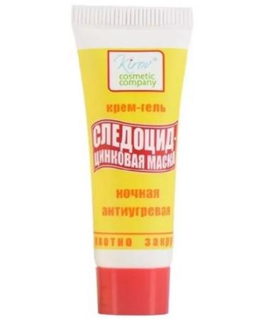 Sledocid Cream -gel zinc mask from acne and acne 10 g - 4 pcs