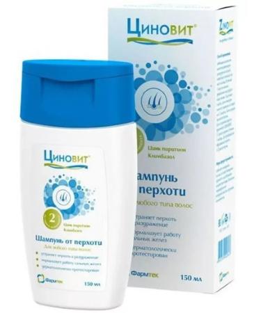 Zinnovite Shampoo against dandruff 150 ml-2 pcs