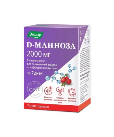 Evalar D-mannose supercomplex with cystitis 7 sasha 2 - Buy Online on GoSupps.com
