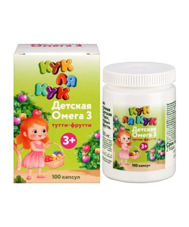 Mirolla Children's omega 3 chewing capsules 500 mg 100pc 3UP