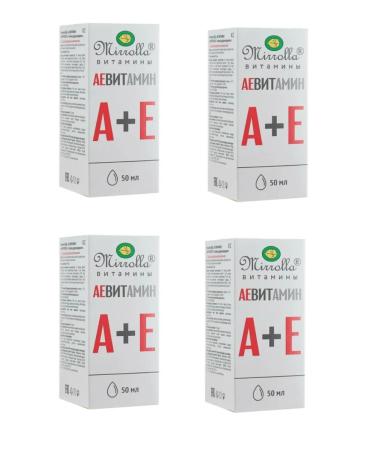 mirrolla AE with natural vitamins 50 ml-4 pcs