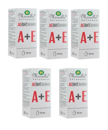 mirrolla AE with natural vitamins 50 ml-5 pcs