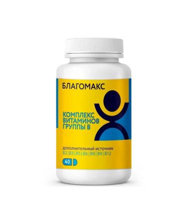 Blagomax Complex of B vitamins N40 caps 0.1-2 pcs