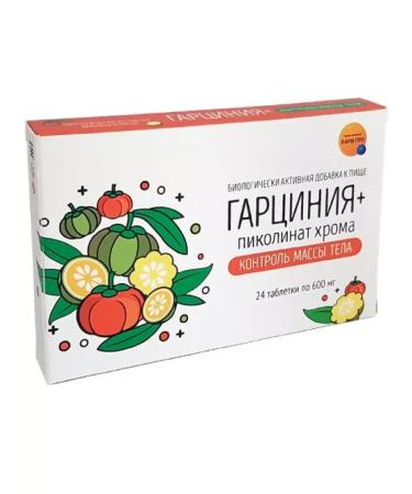 Pharmpro Garcinia+Picoline chromium control of body weight 4pcs 24tb