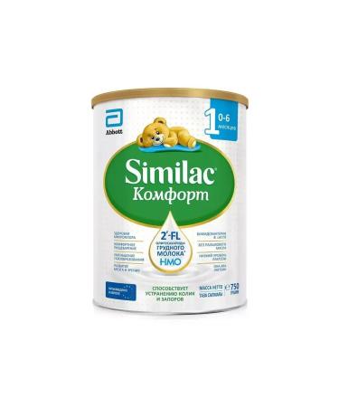 Similac 1 comfort dry mixture for children from 0 to 6 months -3pcs