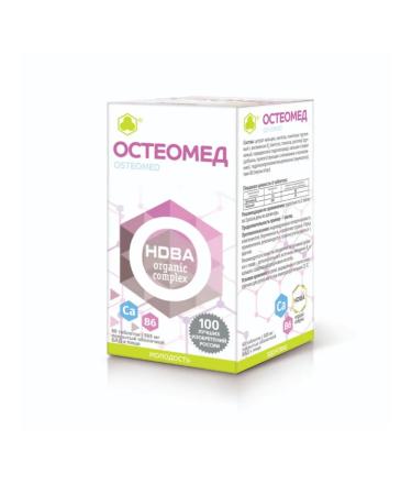 parapharm Osteomed 60 tab. Smart calcium for bones joints of parafarm