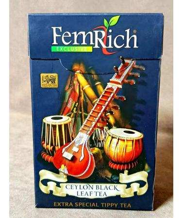 FEMRICH Black tea with tips Extra Special Tippy Tea 100 gr. - Buy Online on GoSupps.com