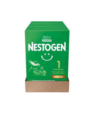 NESTOGEN 1 dry milk mixture 0-6 months. 600g 3 pcs - Buy Online on GoSupps.com