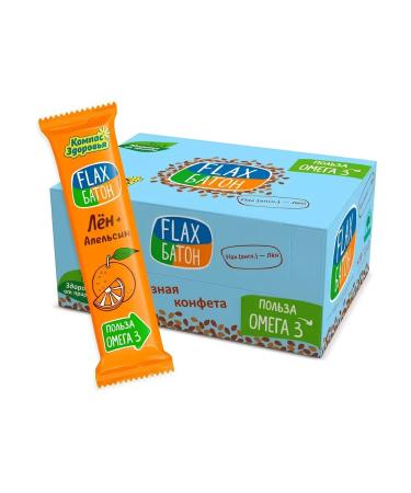 SEANATURAL Baton Flax Orange 20 pcs *30 g - Buy Online on GoSupps.com