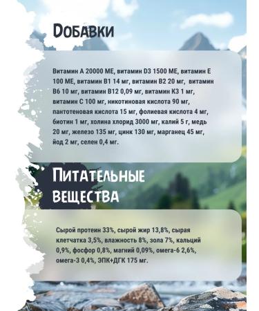 Territory Feed for large breeds of cats with turkey 1.5 kg - Buy Online on GoSupps.com