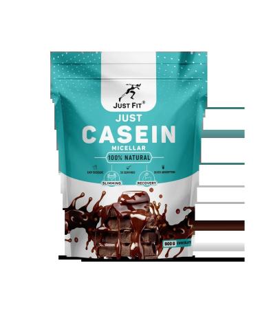 Just Fit Nutrition Casein Micellar 900 grams casein night protein chocolate - Buy Online on GoSupps.com