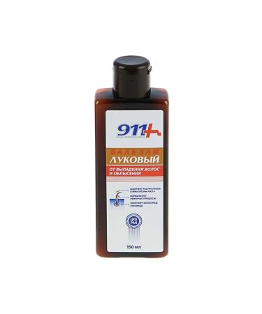 911 + Your emergency service Onion balm from hair loss and baldness 150ml - Buy Online on GoSupps.com