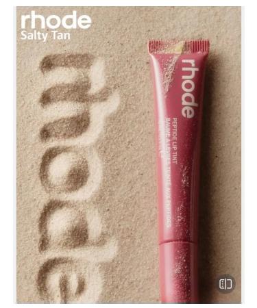 Rhode Salty tan lip shine Tint Peptide Lip Tint 10ML - Buy Online on GoSupps.com