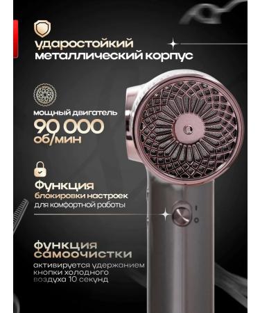 WMARK Professional hair dryer 2100 watts with nozzles - Buy Online on GoSupps.com