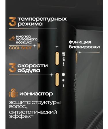 WMARK Professional hair dryer 2000 watts by nozzles - Buy Online on GoSupps.com