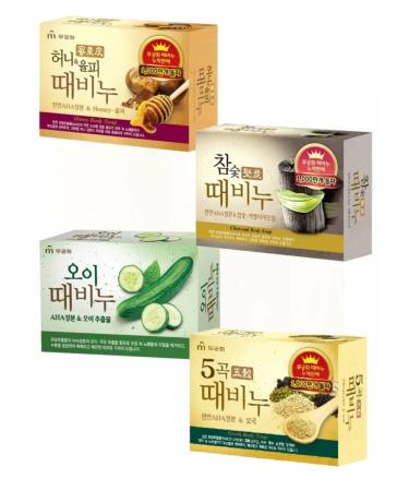 MUKUNGHWA Korean scrub soap for body and face 4pcs - Buy Online on GoSupps.com