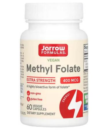 Jarrow Formulas Methyl Folate methyl folat 400mkg 60 capsules