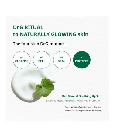 Dr G Zagar cream with Panthenol Red Blemish Soothing Up Sun - Buy Online on GoSupps.com