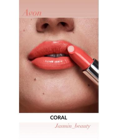 AVON Lipstick "Super Moisturization" Coral - Buy Online on GoSupps.com