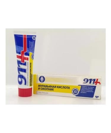 911 Your emergency service gel-balsam warming ants trench acid 100ml - Buy Online on GoSupps.com