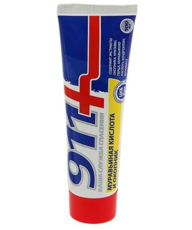 911 Your emergency service gel-balsam warming ants trench acid 100ml - Buy Online on GoSupps.com