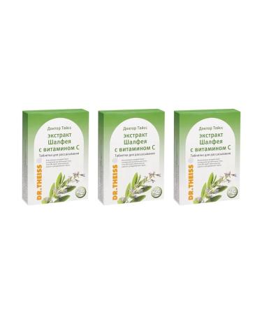Dr Theiss Sage extract with vitamin C 24 tablets of 2.5 g x 3 core