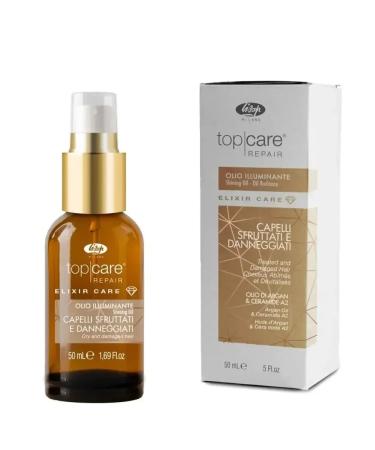 Lisap Elixir Care Moisturizing Oil for shine and restoration of depleted dry hair - Buy Online on GoSupps.com