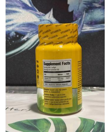 ecotime Vitamin D3 5 000 IU 90 - Buy Online on GoSupps.com