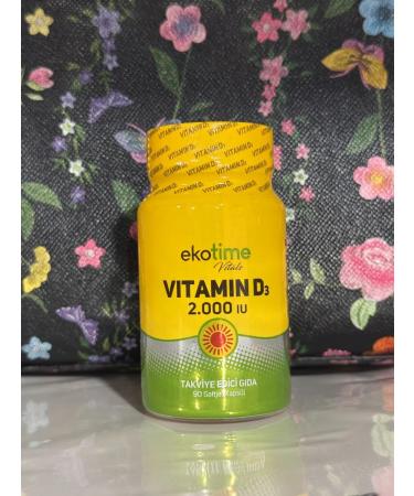 ecotime Vitamin D3 2 000 IU