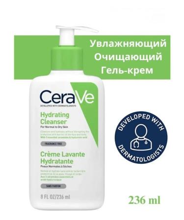 CeraVe Cleansing Gel Foam moisturizing and cleansing for the face 236 ml