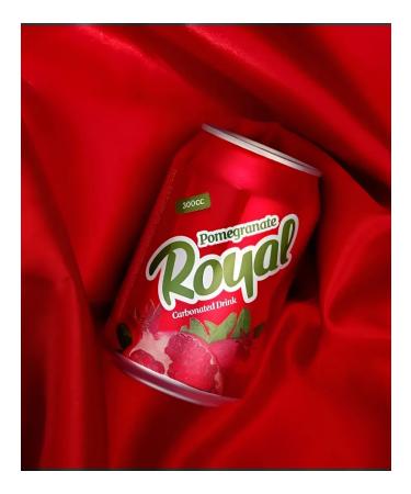 Glated pomegranate drink Royal 12 pcs 0 3 liters - Buy Online on GoSupps.com